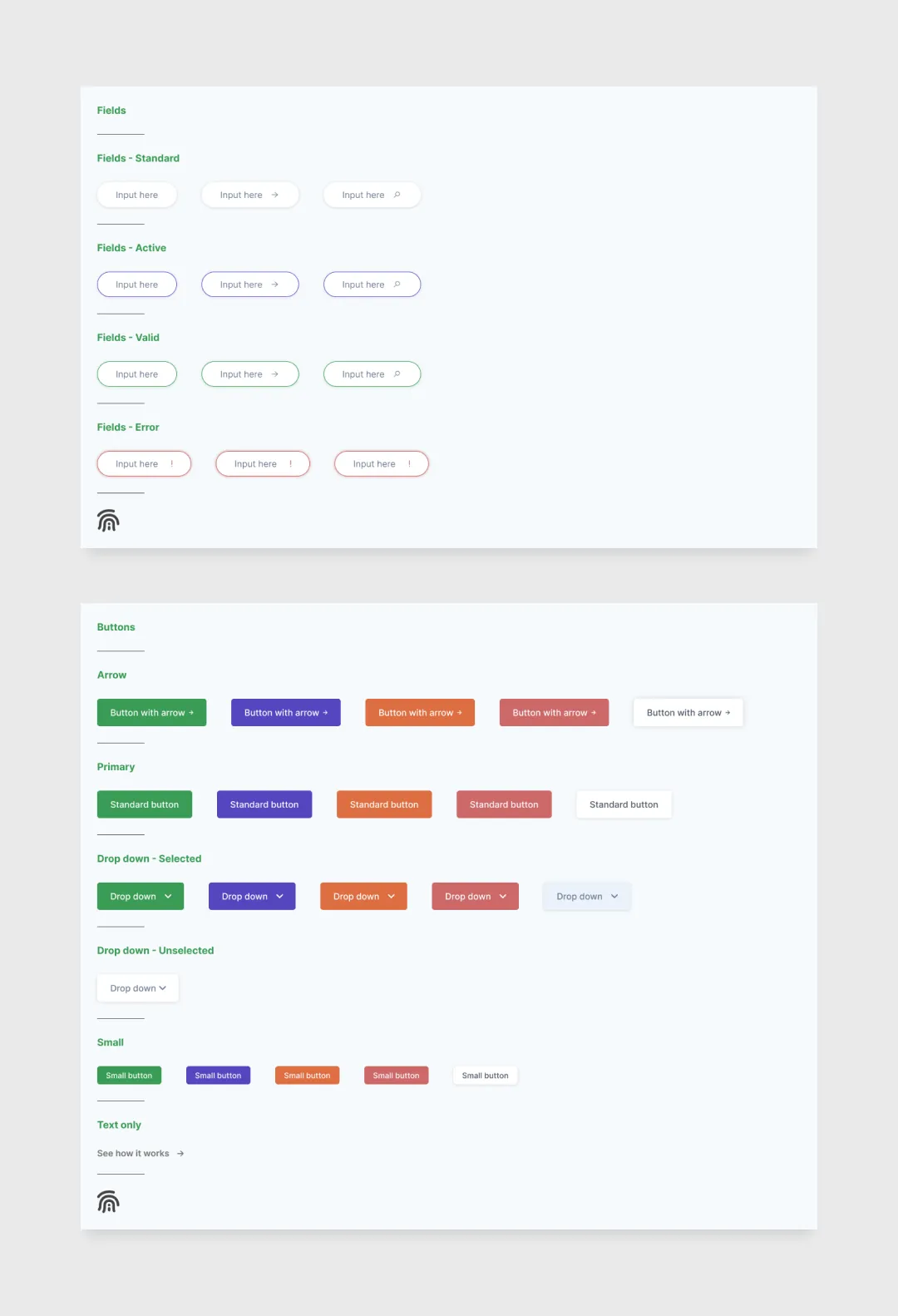 Data Zoo website page design